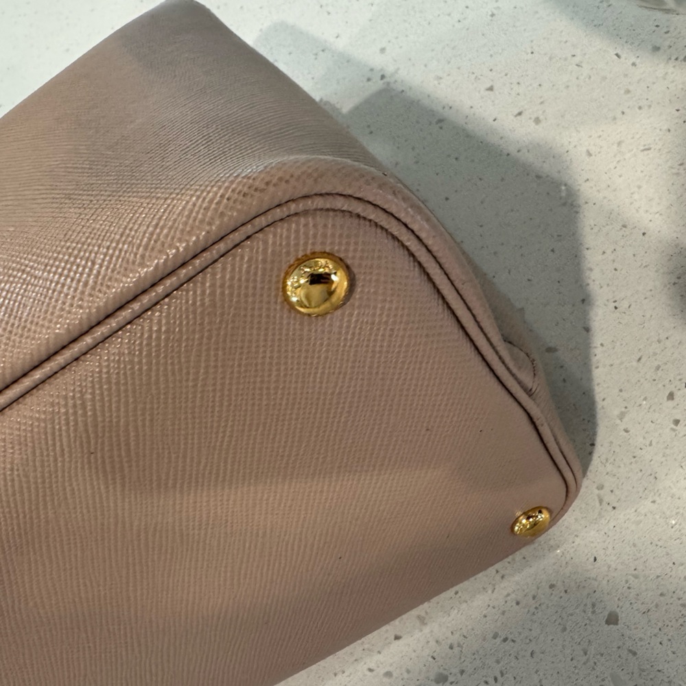 PRADA Large Saffiano Leather Double Bag - Picture 6 of 10